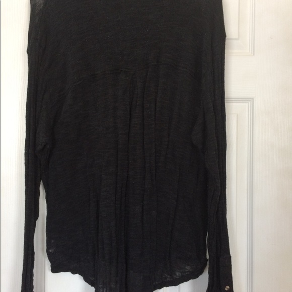 Free People black blouse - Picture 2 of 2
